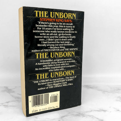 The Unborn by David Shobin [FIRST PAPERBACK PRINTING] 1982