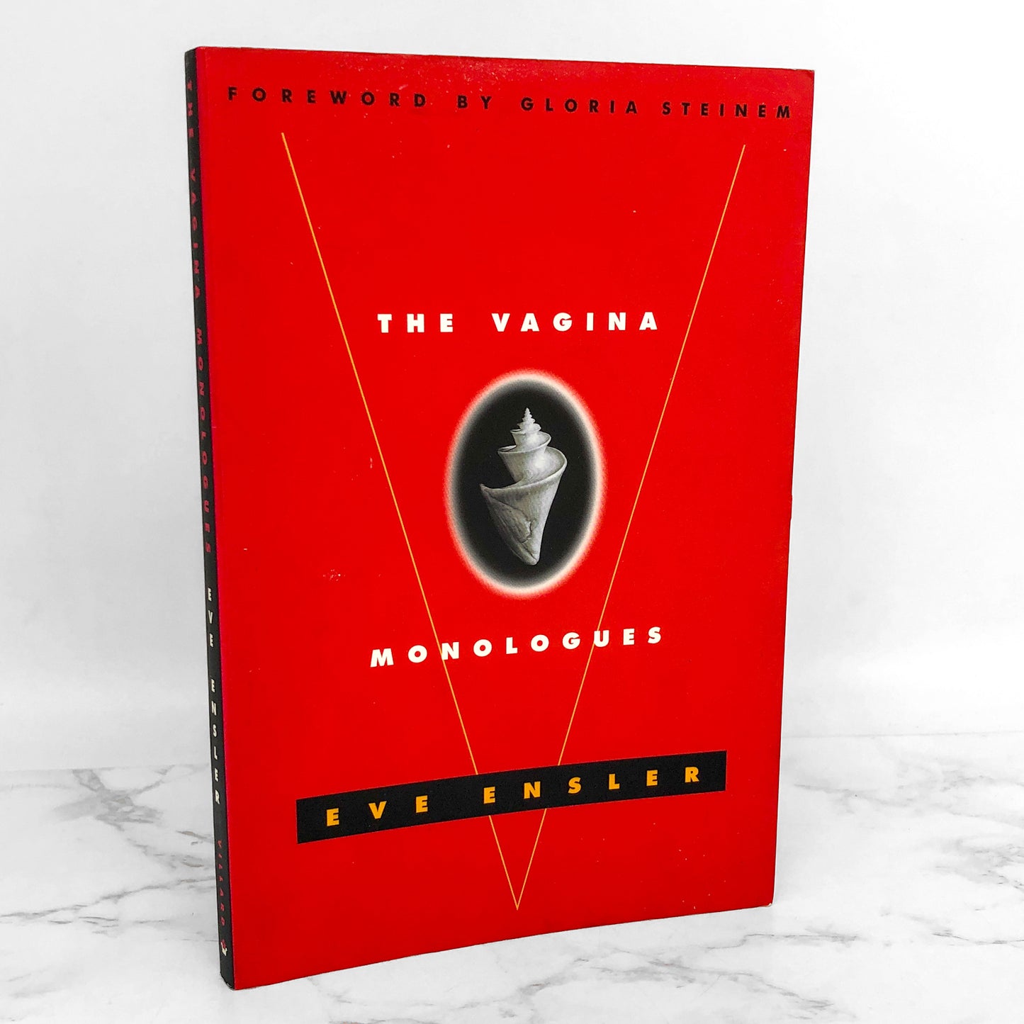 The Vagina Monologues by Eve Ensler SIGNED! [FIRST EDITION] • 1998 • Villard Books