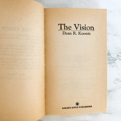 The Vision by Dean Koontz [1984 PAPERBACK]