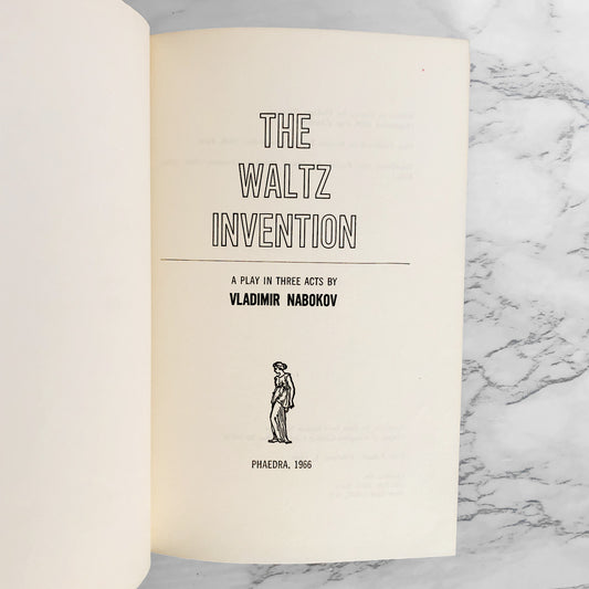 The Waltz Invention by Vladimir Nabokov [FIRST EDITION / FIRST PRINTING] 1966