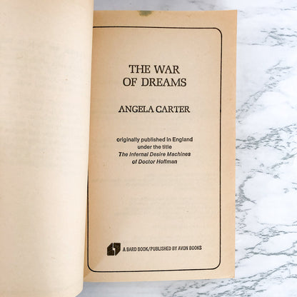 The War of Dreams by Angela Carter [FIRST PAPERBACK PRINTING / 1977]