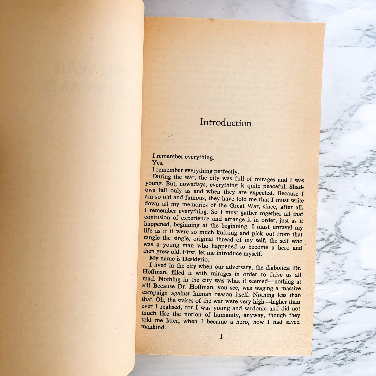 The War of Dreams by Angela Carter [FIRST PAPERBACK PRINTING / 1977]