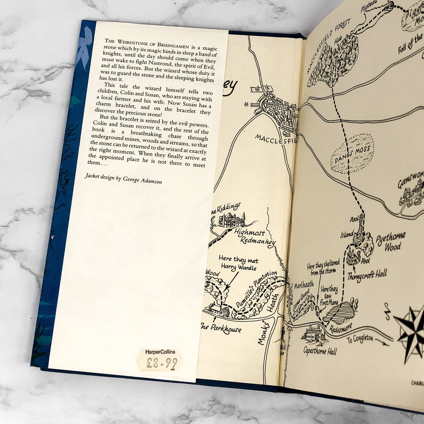 The Weirdstone of Brisingamen by Alan Garner [U.K. FIRST EDITION] 8th Impression / Collins 1990