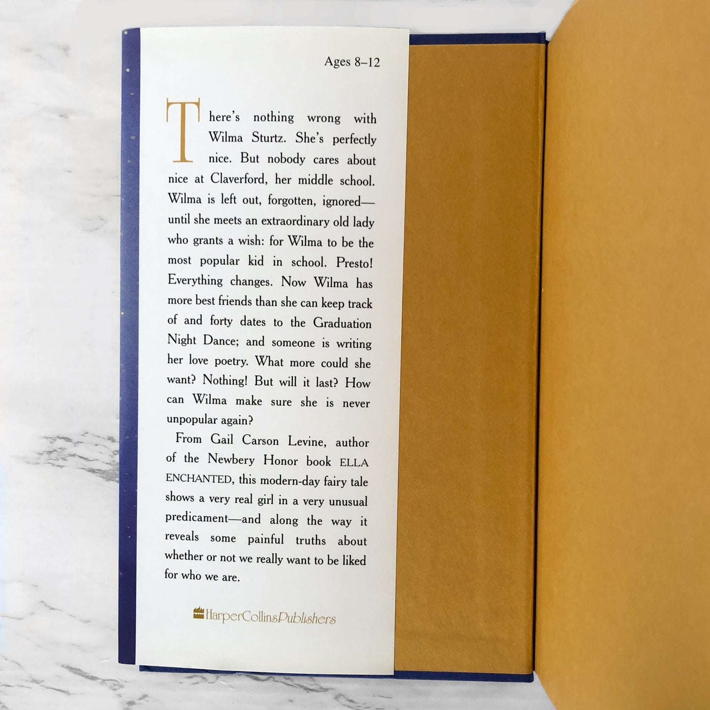 The Wish by Gail Carson Levine [FIRST EDITION] 2000 • Harper Collins