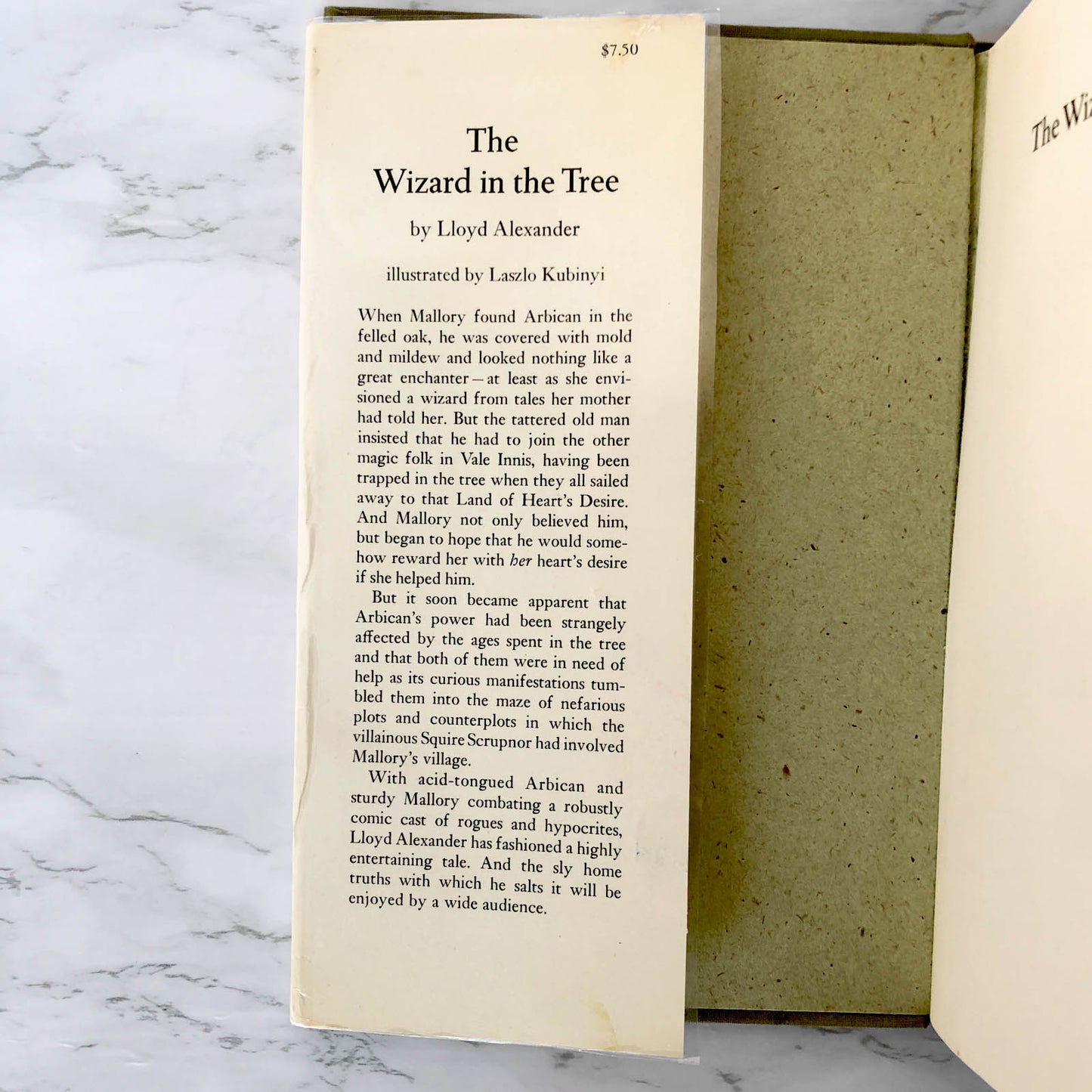 The Wizard in the Tree by Lloyd Alexander [FIRST EDITION / FIRST PRINTING] 1975
