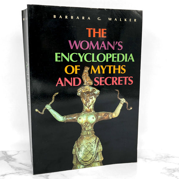 The Woman's Encyclopedia of Myths & Secrets by Barbara G. Walker [FIRST EDITION TRADE PAPERBACK] 1983 • Mint!