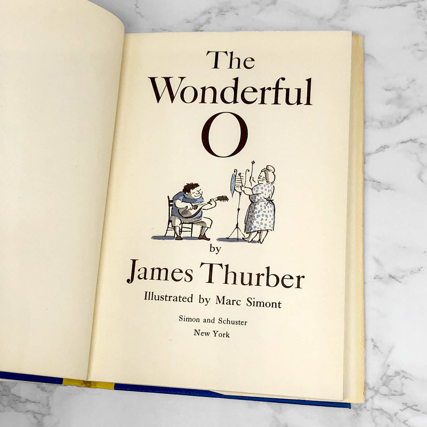 The Wonderful O by James Thurber [FIRST EDITION / FIRST PRINTING] 1957