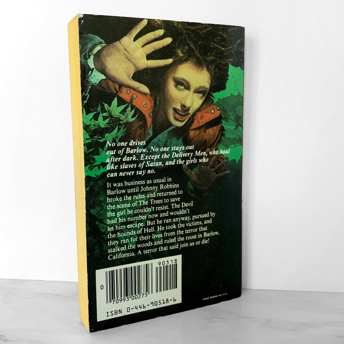 The Woods Are Dark by Richard Laymon [FIRST EDITION / FIRST PRINTING] 1981 Warner Books