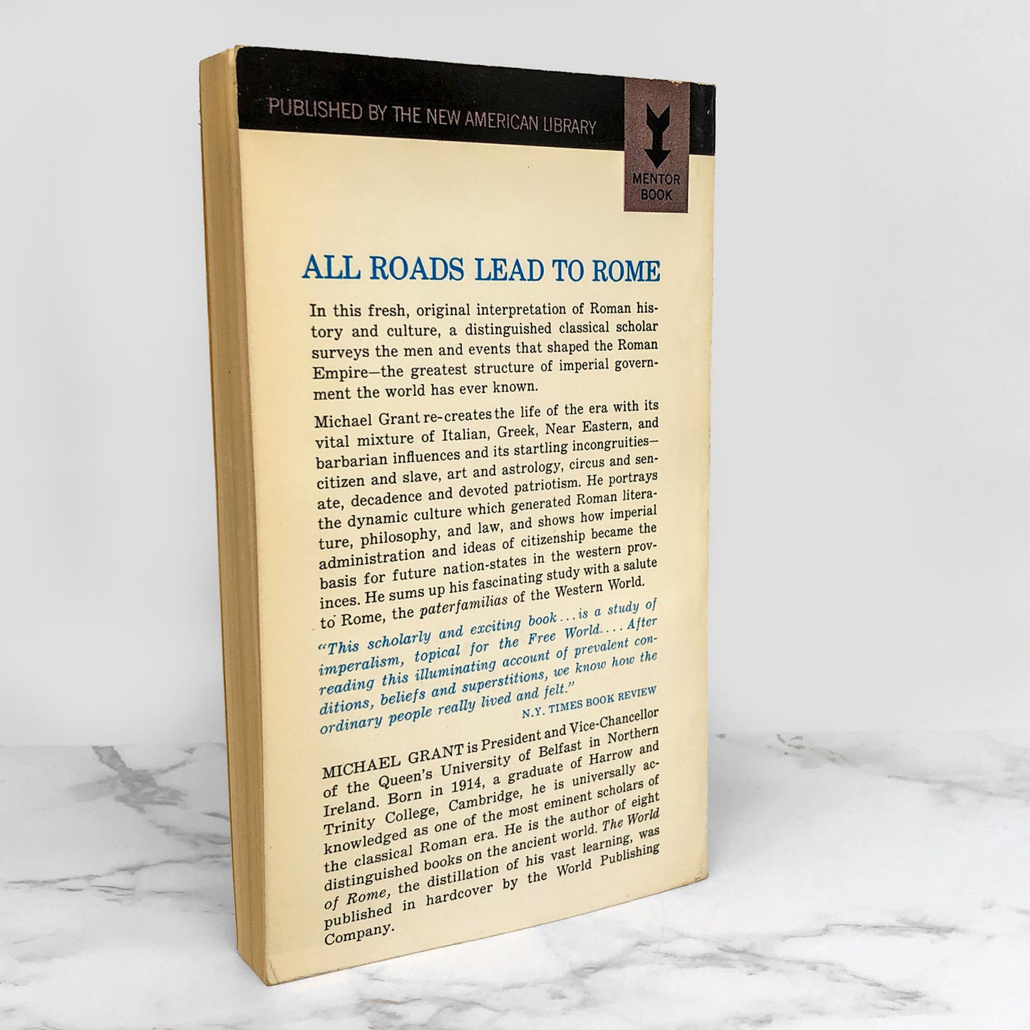 The World of Rome by Michael Grant [1964 PAPERBACK]