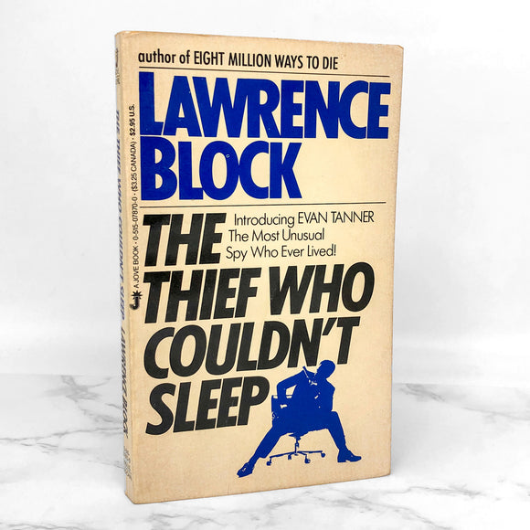 The Thief Who Couldn't Sleep by Lawrence Block [1984 PAPERBACK] Jove