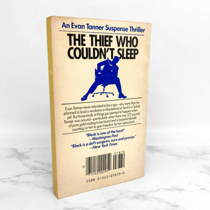 The Thief Who Couldn't Sleep by Lawrence Block [1984 PAPERBACK] Jove