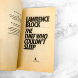 The Thief Who Couldn't Sleep by Lawrence Block [1984 PAPERBACK] Jove
