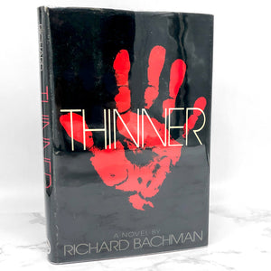 Thinner by Richard Bachman "aka Stephen King" [1984 HARDCOVER]
