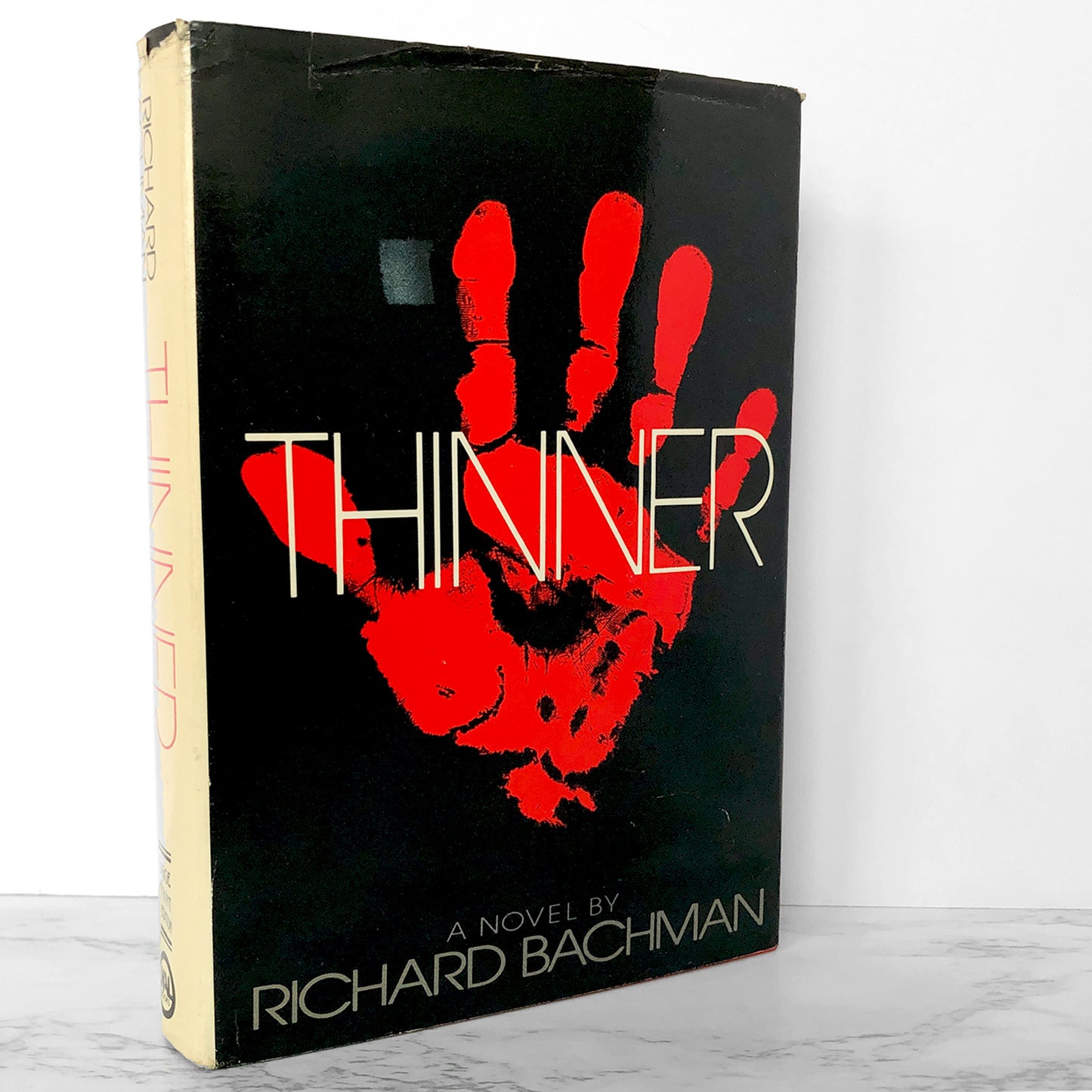 Thinner by Richard Bachman "aka Stephen King" [LARGE PRINT EDITION] 1984