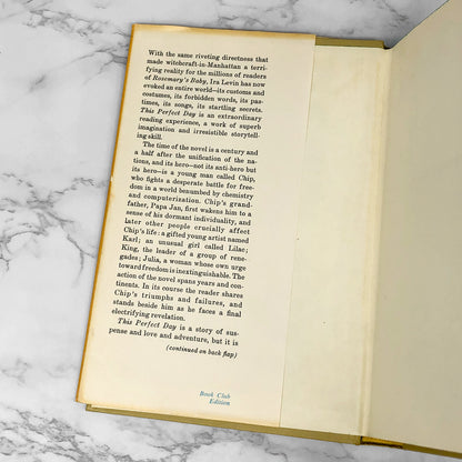 This Perfect Day by Ira Levin [FIRST BOOK CLUB EDITION] 1970