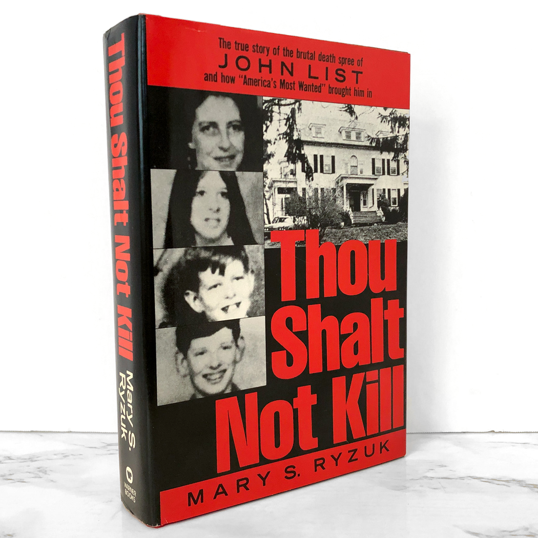 Thou Shalt Not Kill by Mary S. Ryzuk [HARDCOVER FIRST EDITION / 1990]