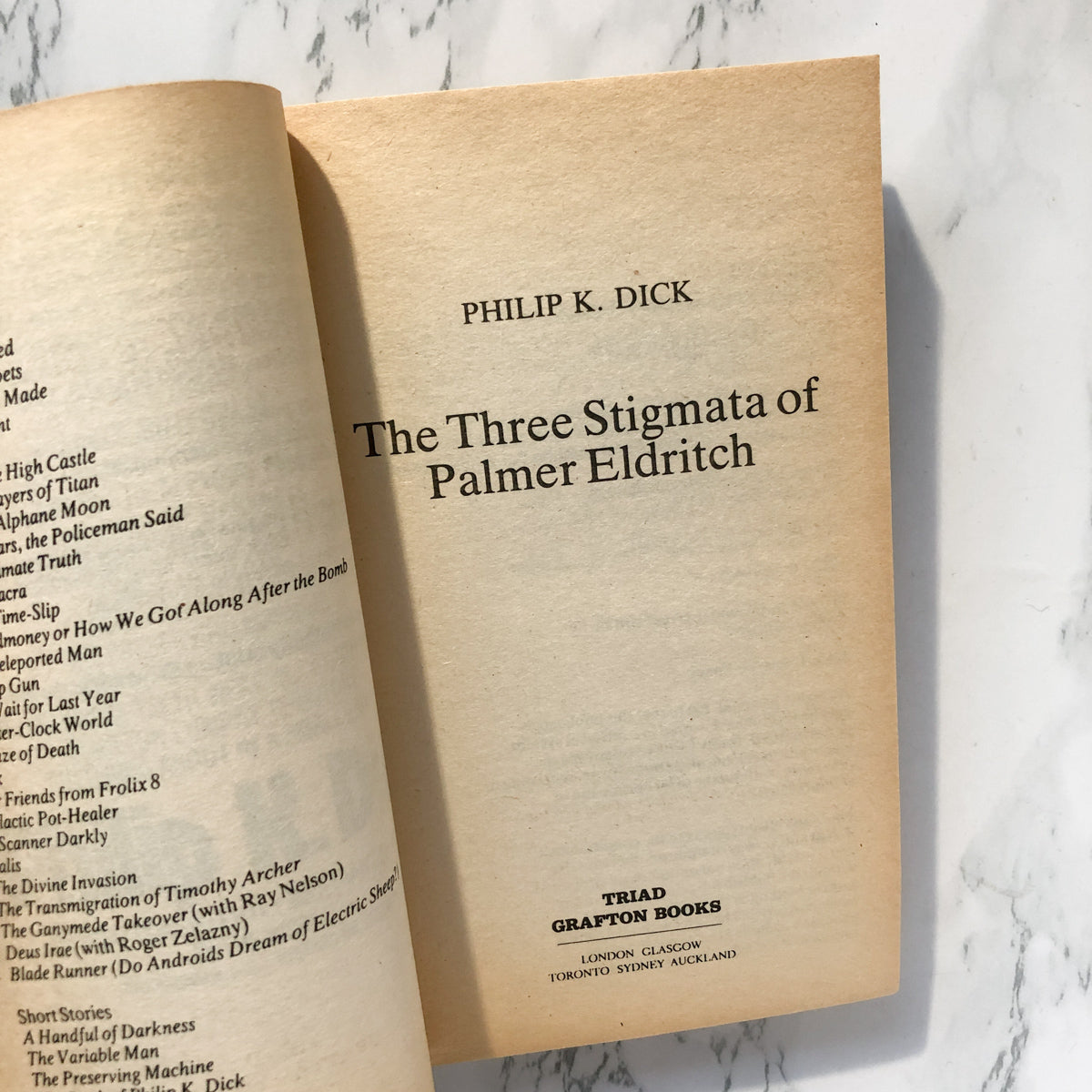 The Three Stigmata of Palmer Eldritch by Philip K. Dick [1978 U.K. PAPERBACK] - Bookshop Apocalypse