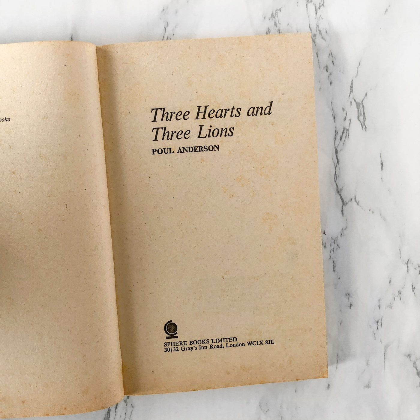 Three Hearts and Three Lions by Poul Anderson [U.K. PAPERBACK / 1977]