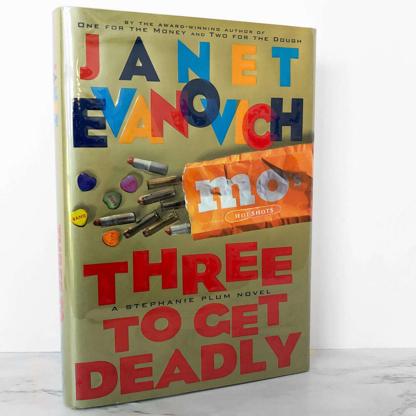Three to Get Deadly by Janet Evanovich SIGNED! [FIRST EDITION]