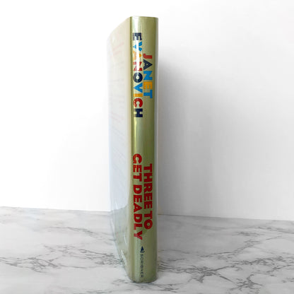 Three to Get Deadly by Janet Evanovich SIGNED! [FIRST EDITION]