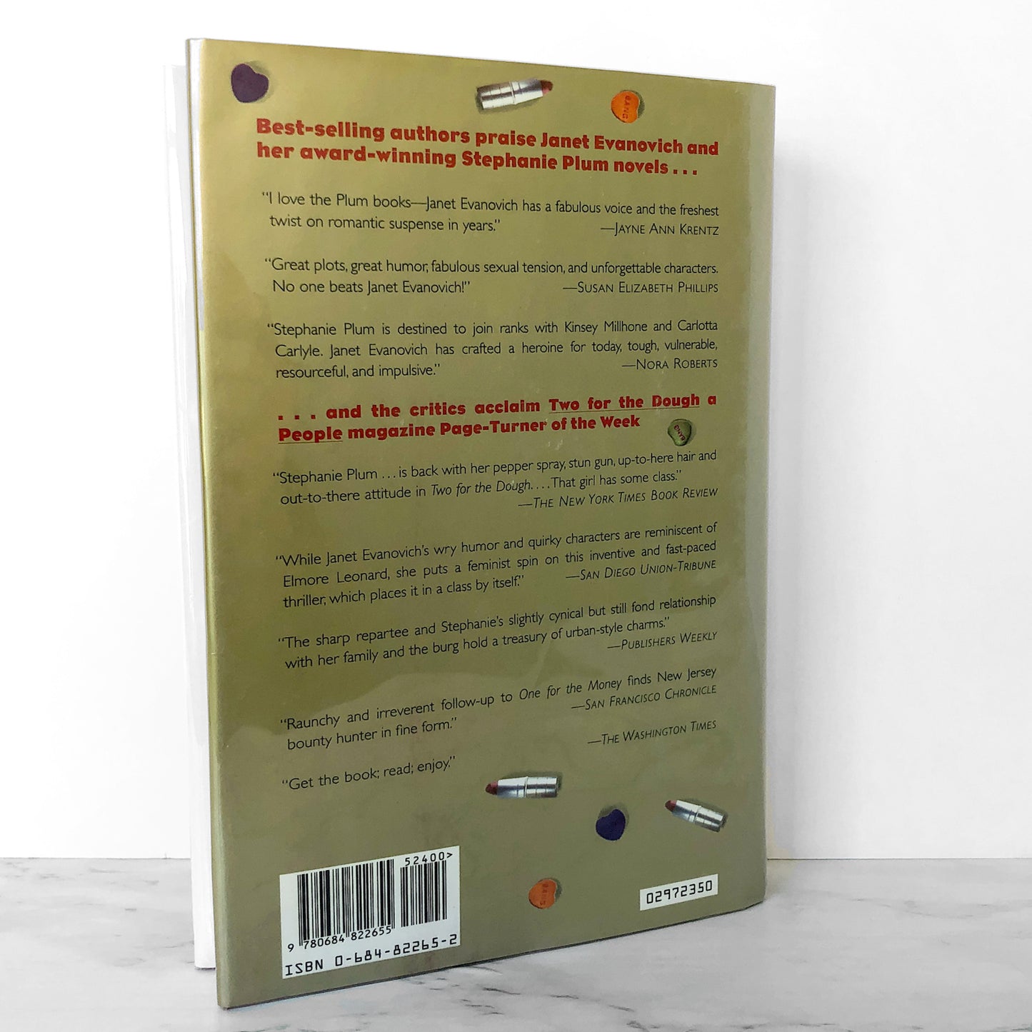 Three to Get Deadly by Janet Evanovich SIGNED! [FIRST EDITION]