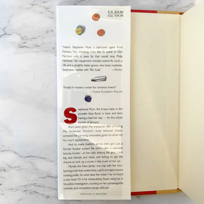 Three to Get Deadly by Janet Evanovich SIGNED! [FIRST EDITION]