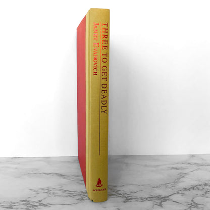 Three to Get Deadly by Janet Evanovich SIGNED! [FIRST EDITION]
