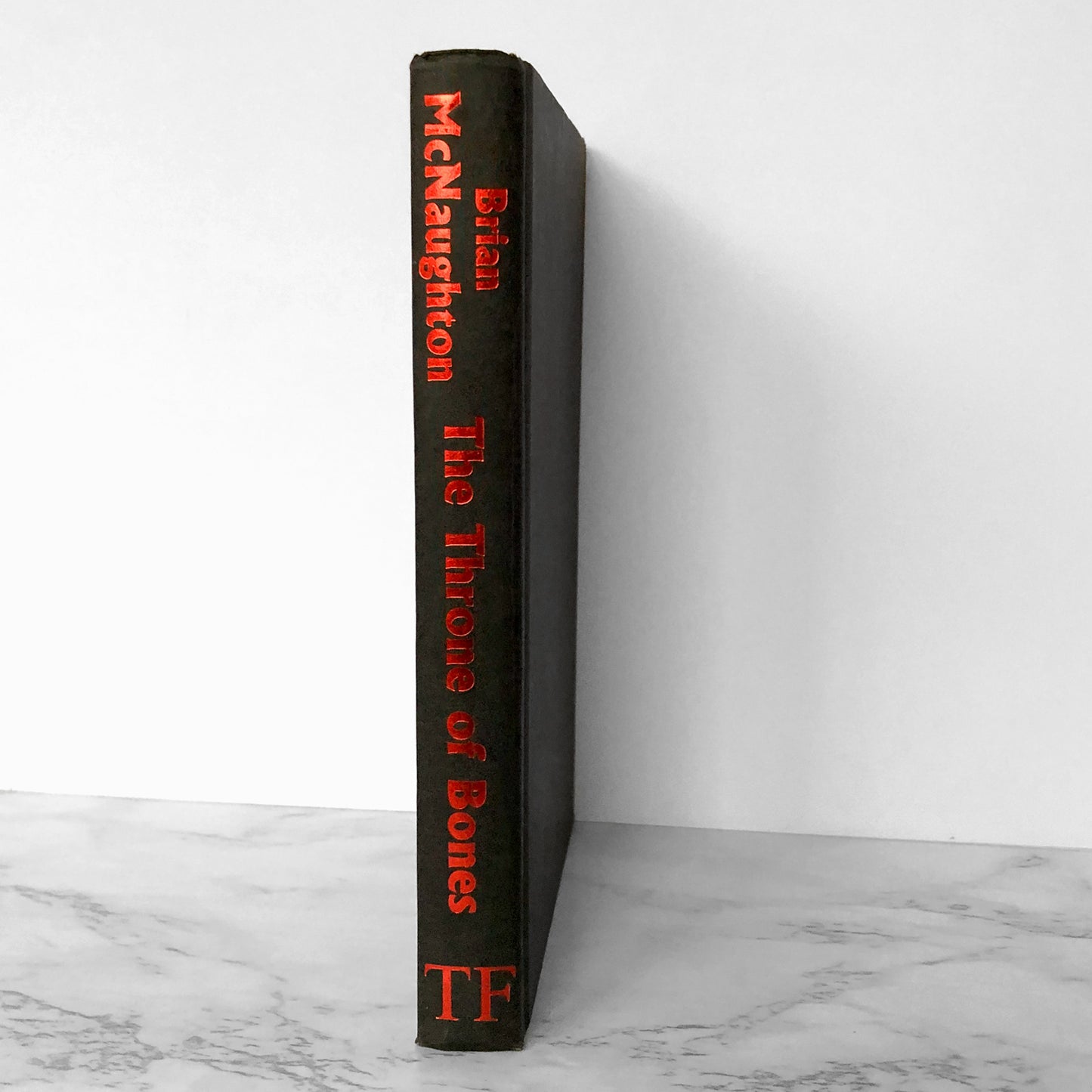 The Throne of Bones by Brian McNaughton [FIRST EDITION / FIRST PRINTING] 1997 Terminal Fright