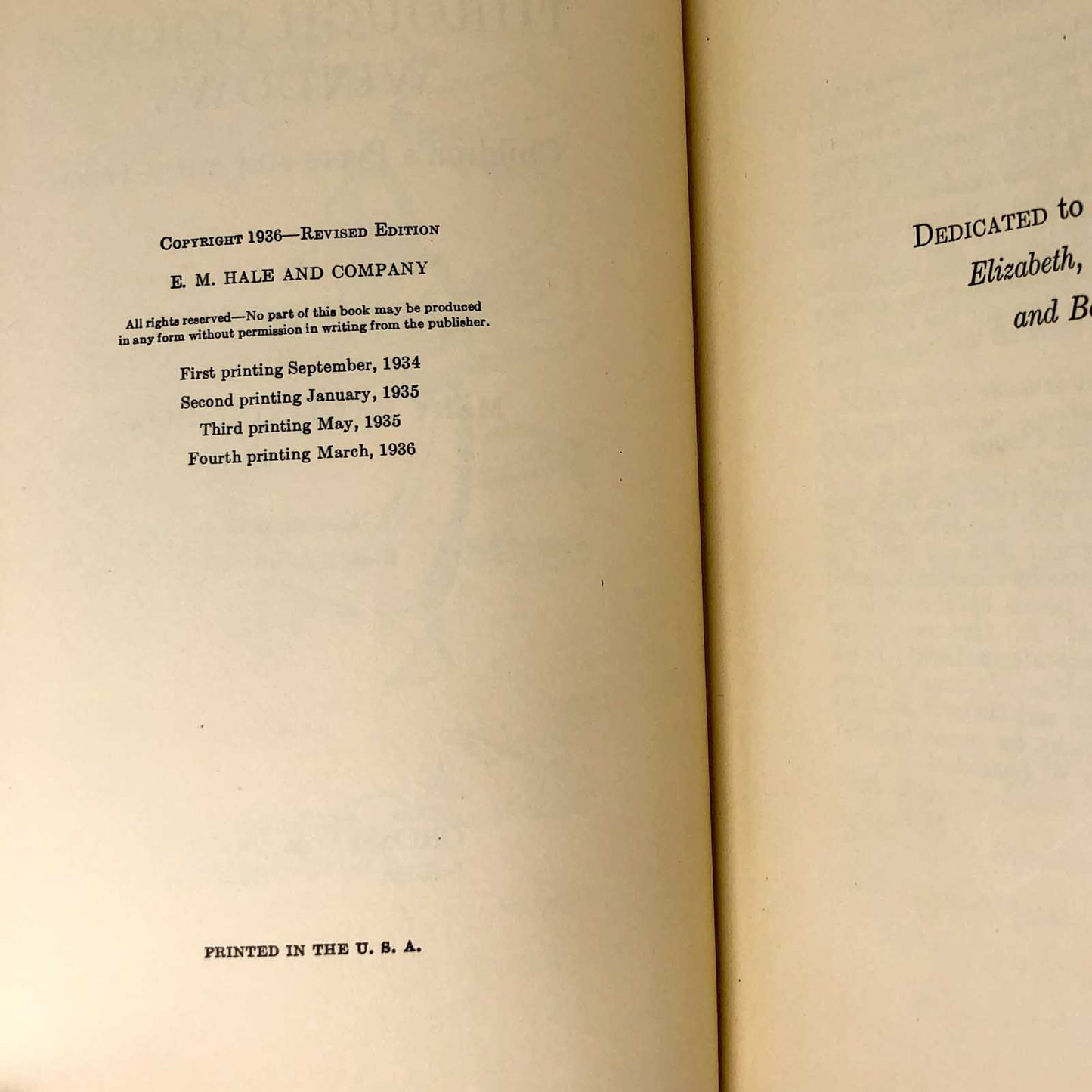 Through Golden Windows: Children's Poets & Story-Tellers by Ada M. Randall & Mary Katharine Reely [FIRST EDITION] 1936
