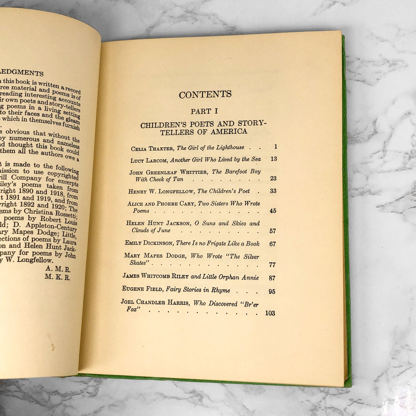 Through Golden Windows: Children's Poets & Story-Tellers by Ada M. Randall & Mary Katharine Reely [FIRST EDITION] 1936