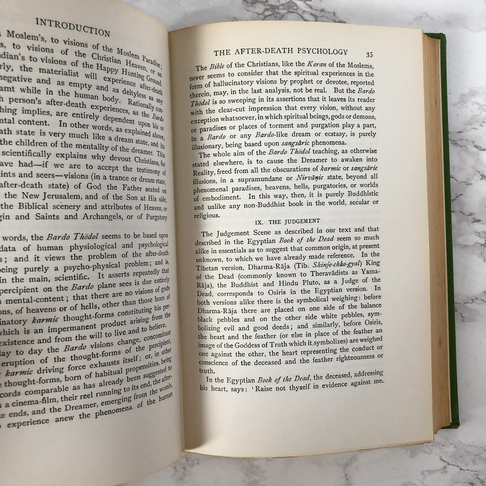 The Tibetan Book of the Dead by W.Y. Evans Wentz [THIRD EDITION / 1965] - Bookshop Apocalypse