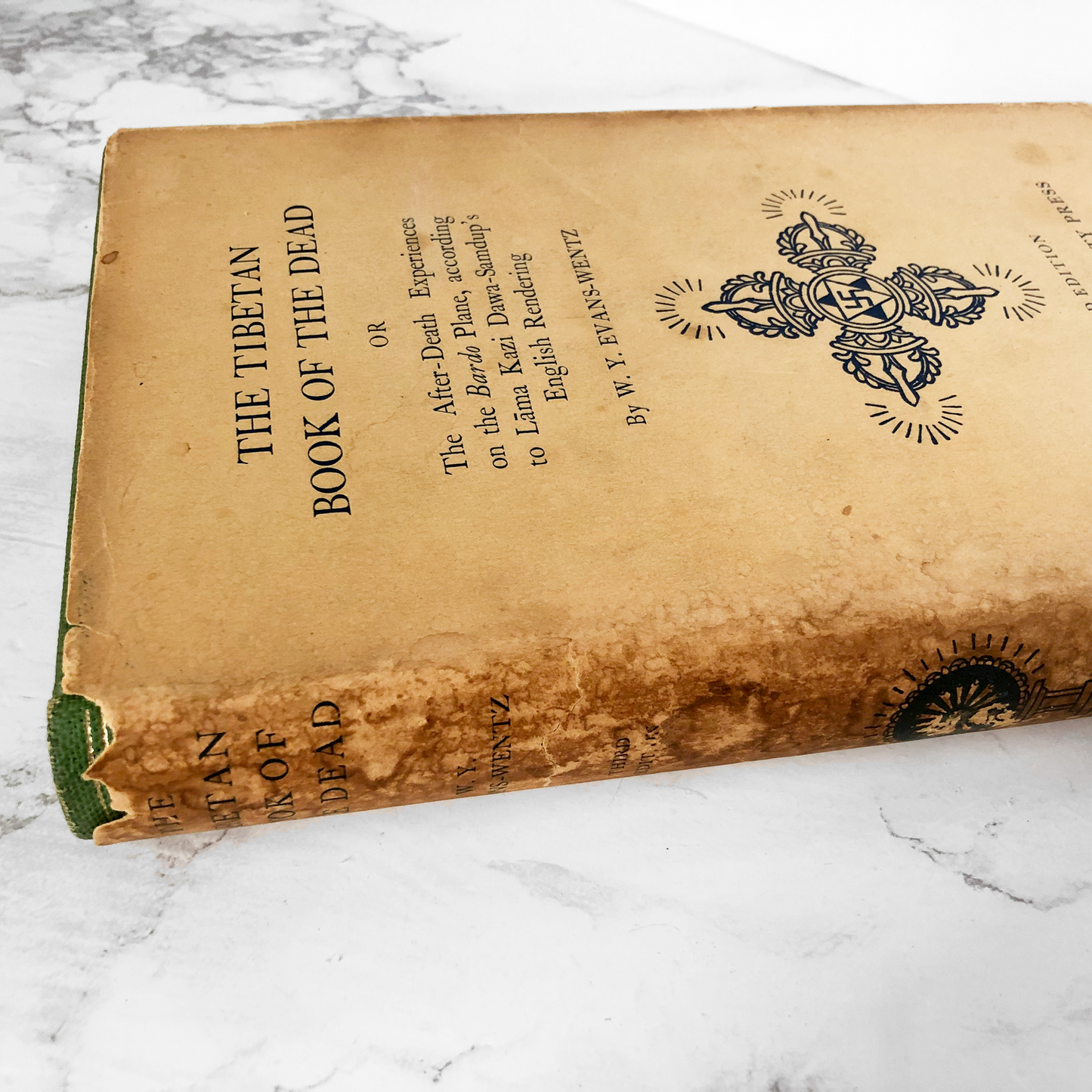 The Tibetan Book of the Dead by W.Y. Evans Wentz [THIRD EDITION / 1965] - Bookshop Apocalypse