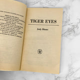 Tiger Eyes by Judy Blume [FIRST PAPERBACK PRINTING] 1982