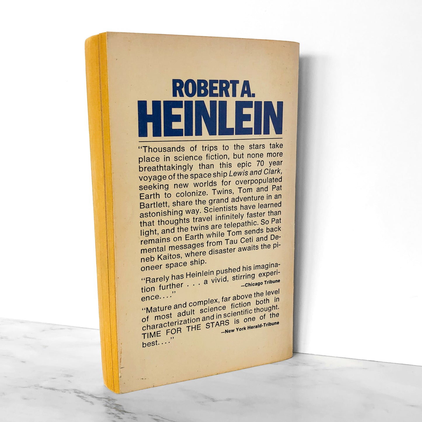 Time for the Stars by Robert A. Heinlein [FIRST PAPERBACK PRINTING] 1956