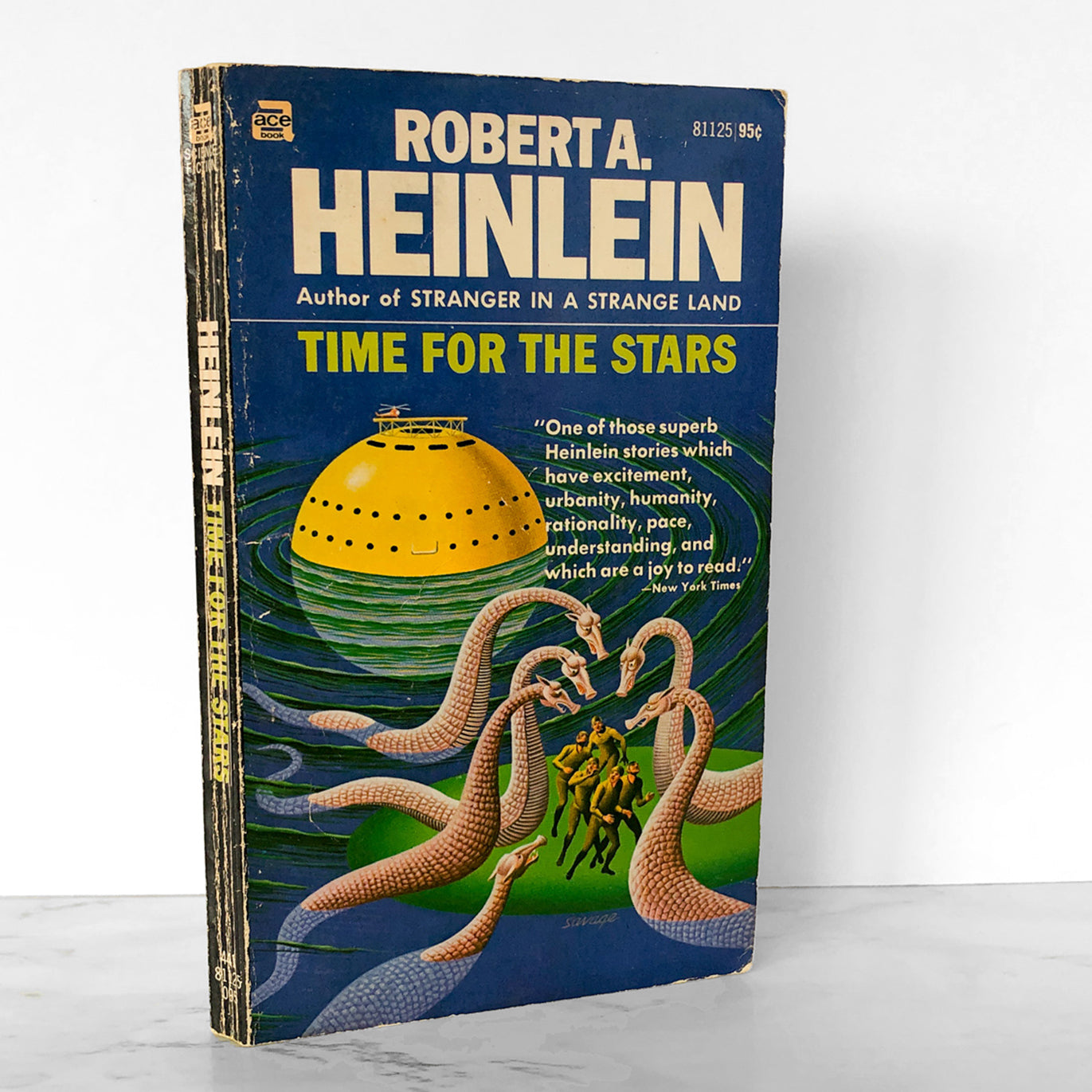 Time for the Stars by Robert A. Heinlein [FIRST PAPERBACK PRINTING] 1956