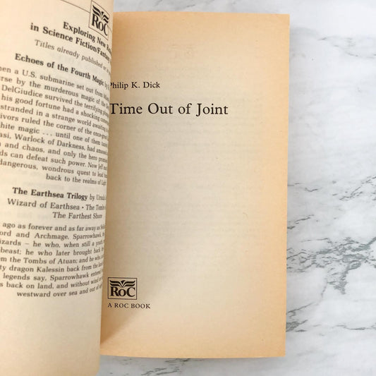 Time Out of Joint by Philip K. Dick [U.K. PAPERBACK / 1992]