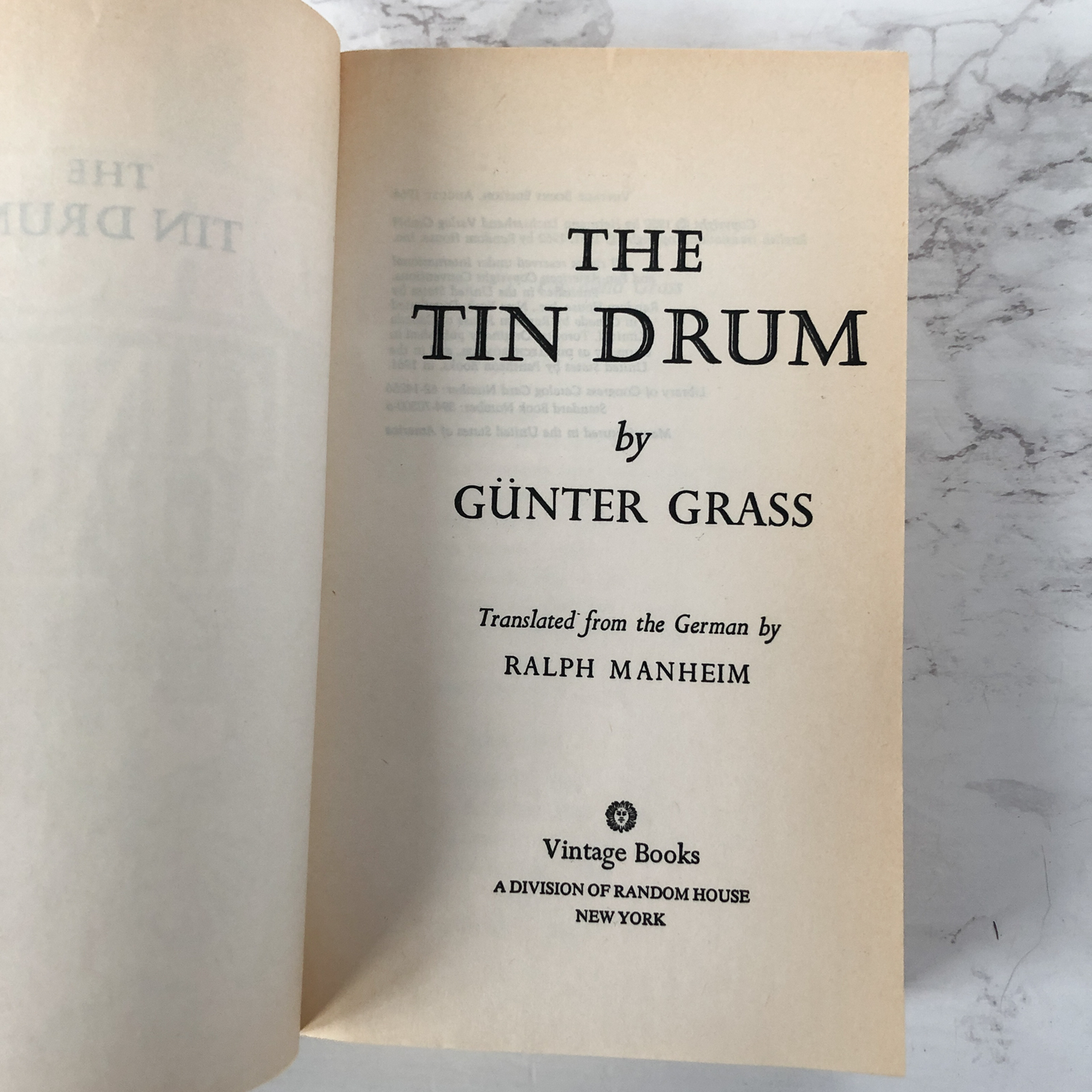 The Tin Drum by Gunter Grass - Bookshop Apocalypse