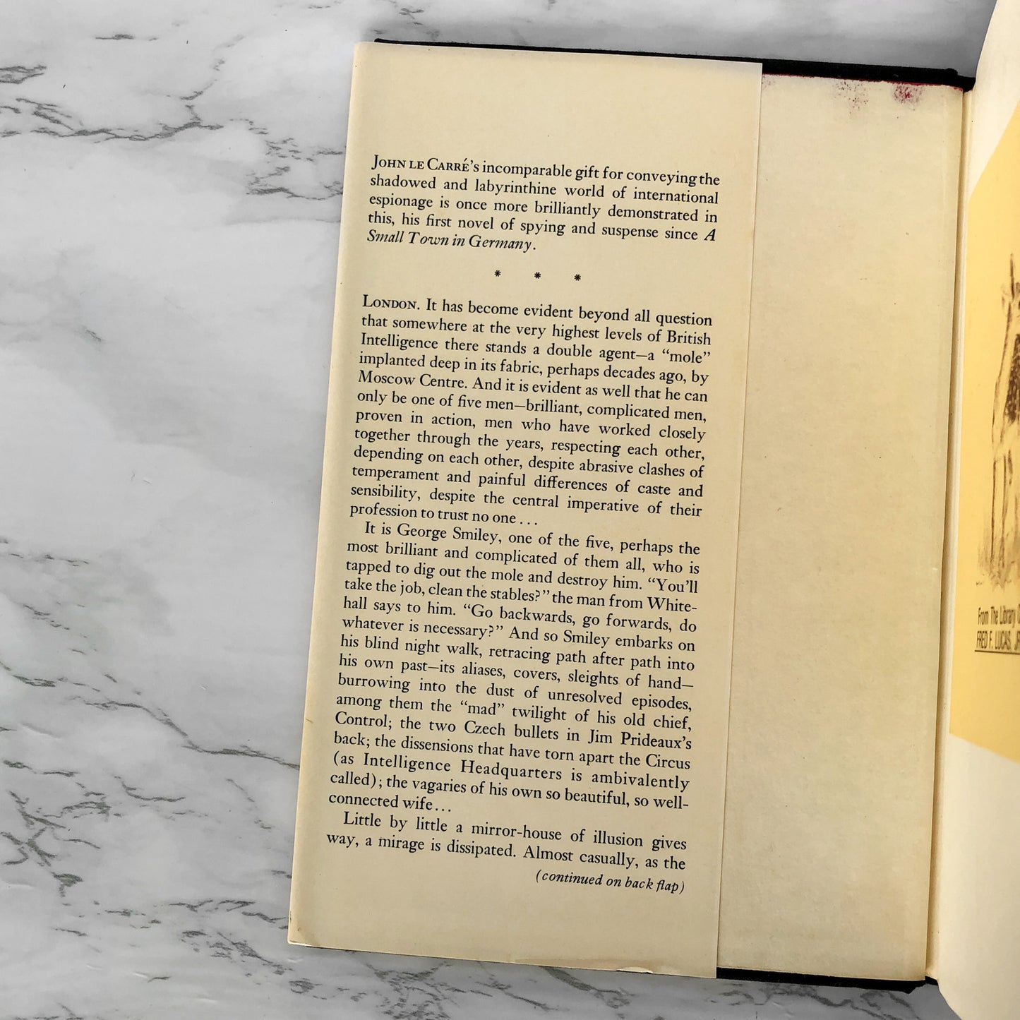 Tinker Tailor Soldier Spy by John Le Carré [1974 FIRST EDITION / FIRST PRINTING]