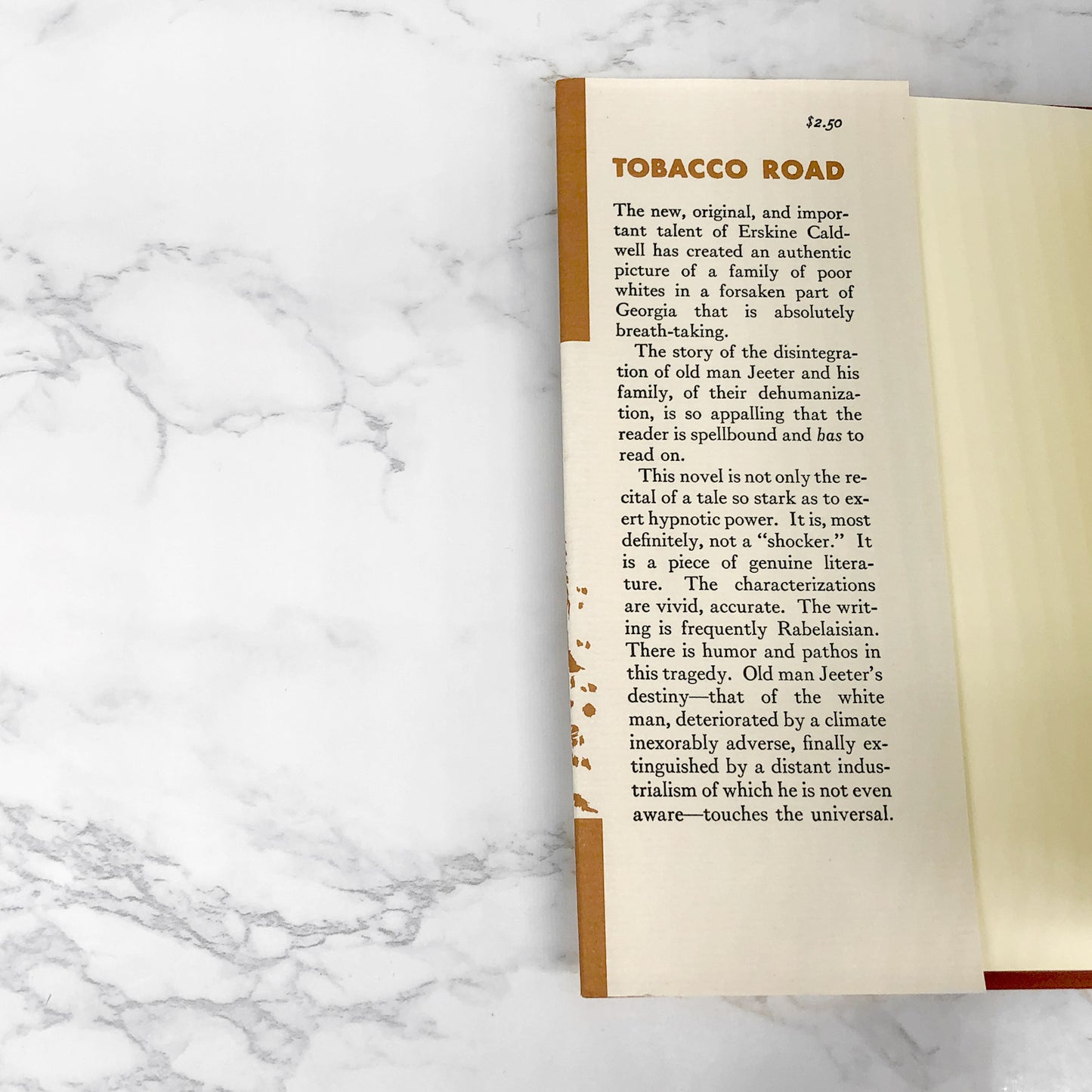 Tobacco Road by Erskine Caldwell [FIRST EDITION FACSIMILE] 1959