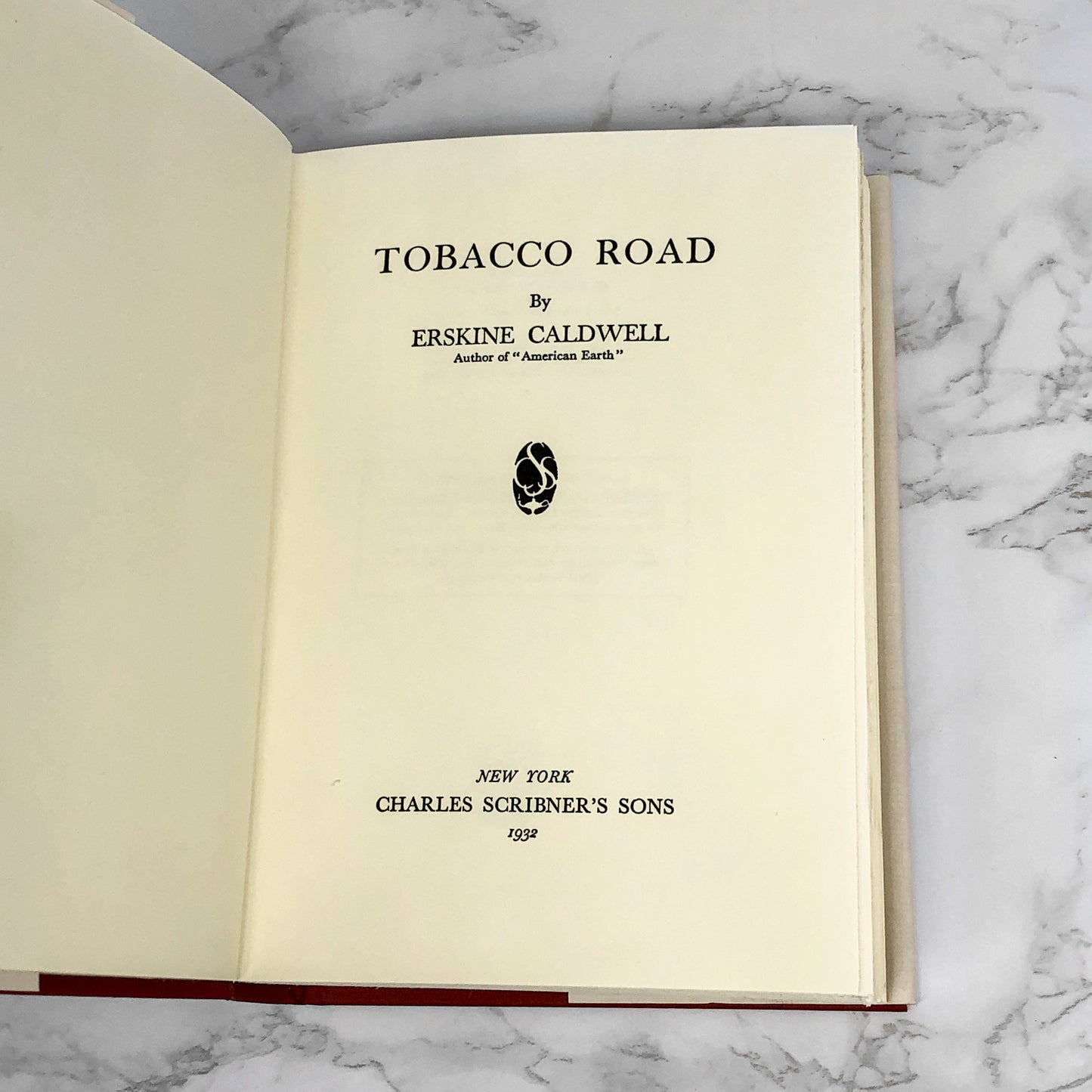 Tobacco Road by Erskine Caldwell [FIRST EDITION FACSIMILE] 1959