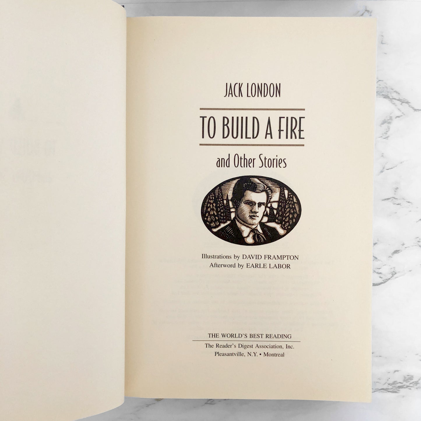 To Build A Fire & Other Stories by Jack London [ILLUSTRATED HARDCOVER / 1994]