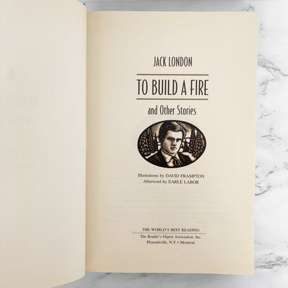To Build A Fire & Other Stories by Jack London [ILLUSTRATED HARDCOVER / 1994]