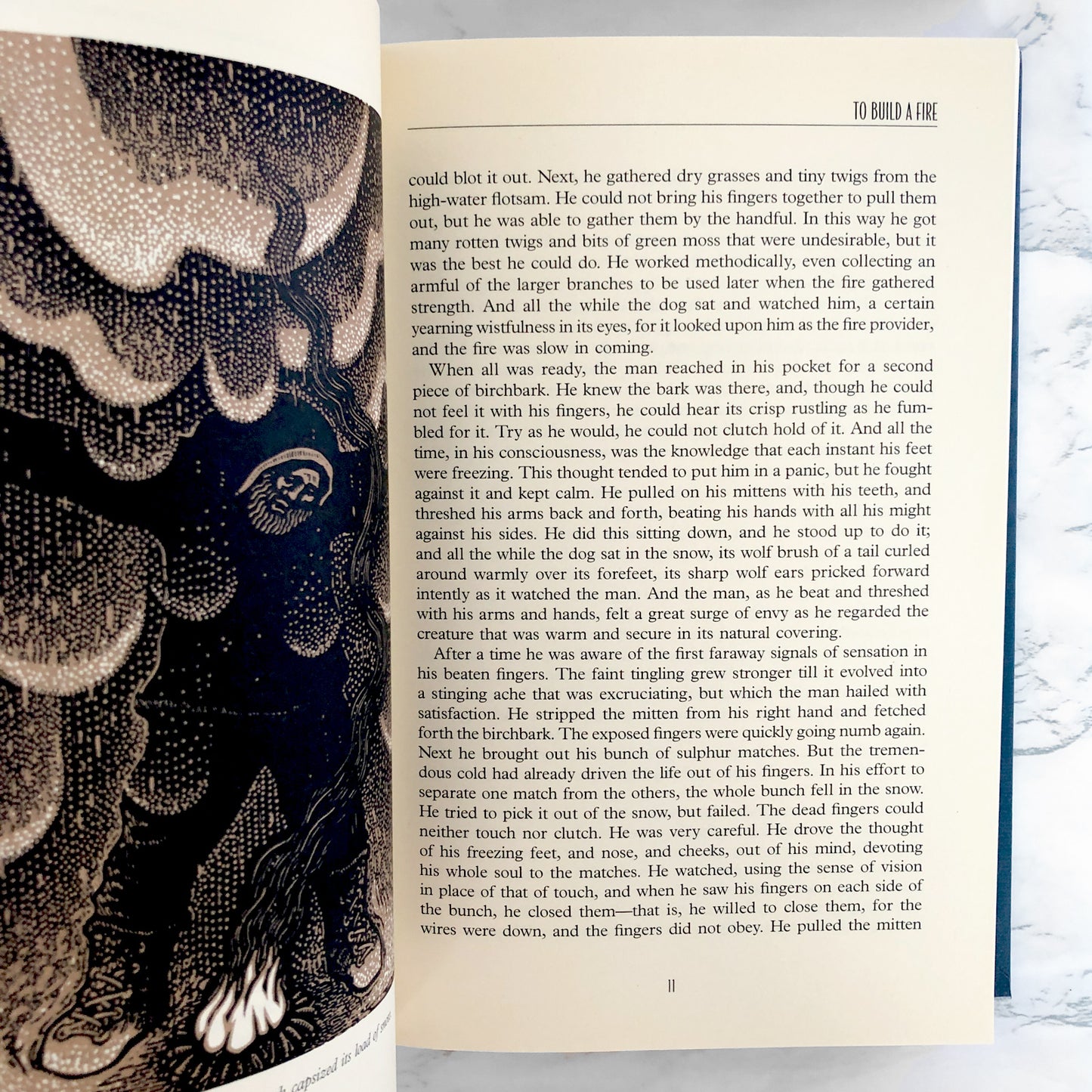 To Build A Fire & Other Stories by Jack London [ILLUSTRATED HARDCOVER / 1994]