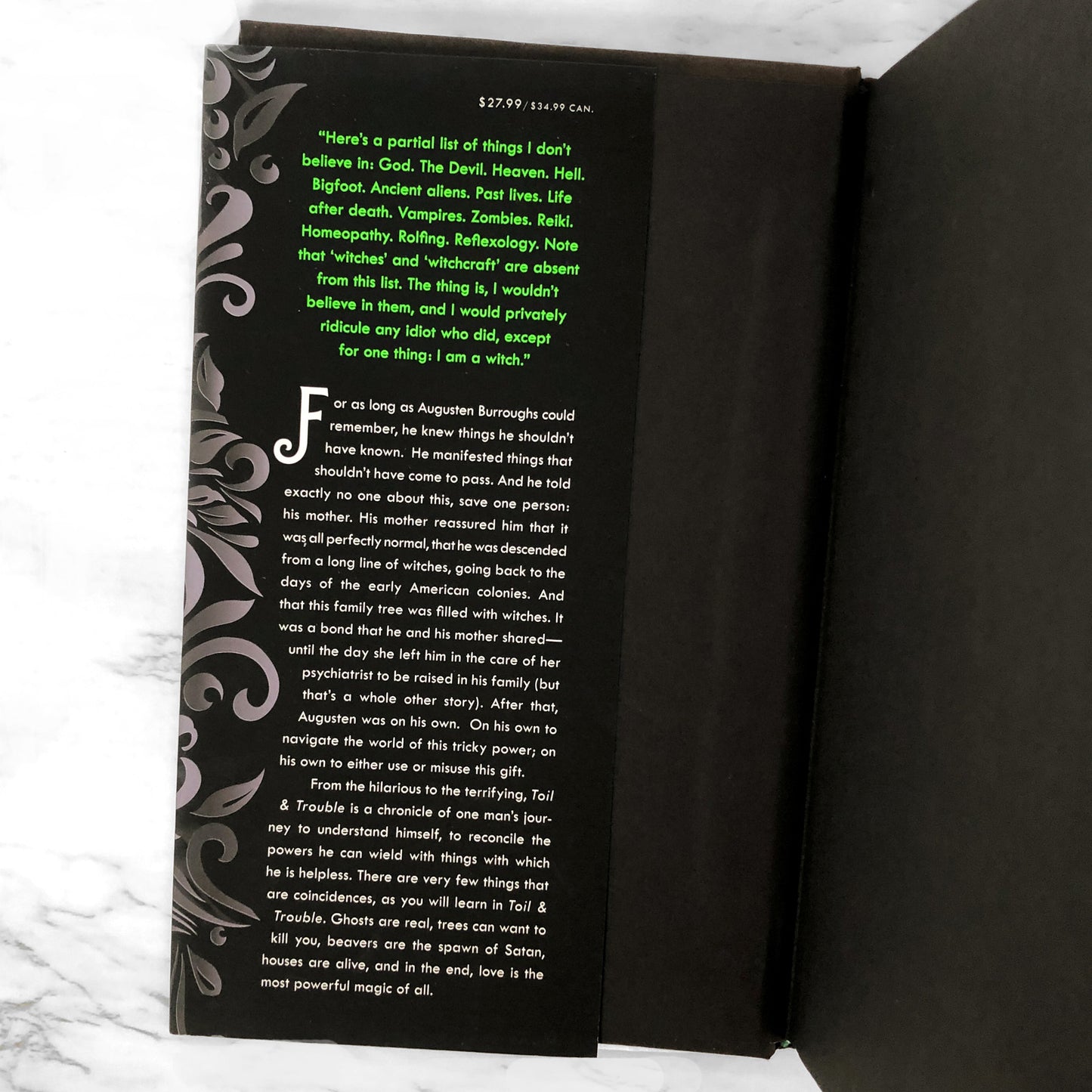 Toil & Trouble by Augusten Burroughs SIGNED! [FIRST EDITION] 2019 • St. Martin's Press