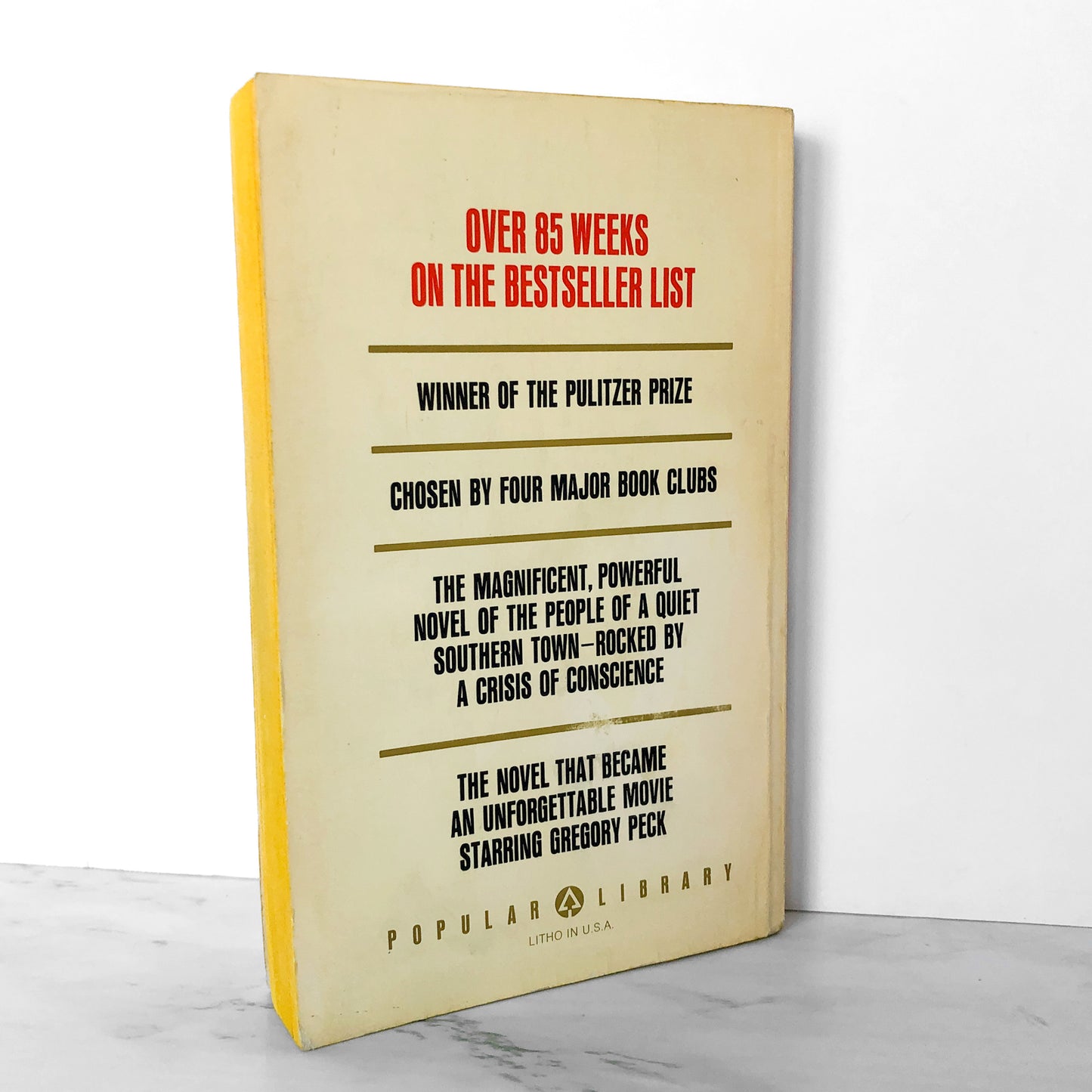 To Kill a Mockingbird by Harper Lee [1974 PAPERBACK]