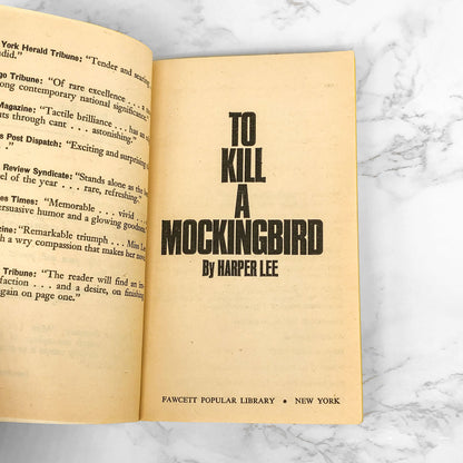 To Kill a Mockingbird by Harper Lee [VINTAGE PAPERBACK]