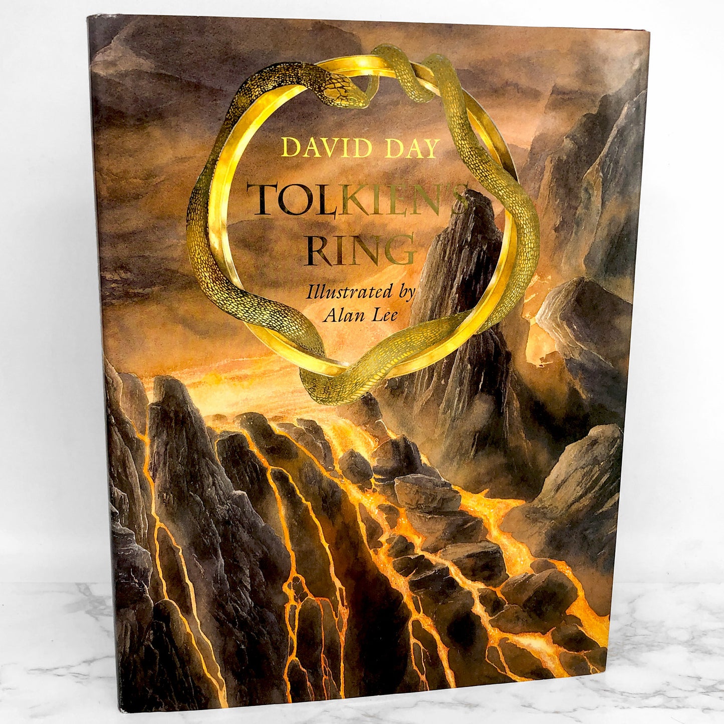 Tolkien's Ring by David Day & Allan Lee [HARDCOVER RE-ISSUE] 1999 • B&N