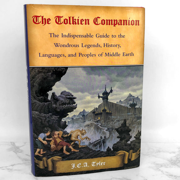 The Tolkien Companion by J.E.A. Tyler [HARDCOVER RE-ISSUE] 2000 • Gramercy Books