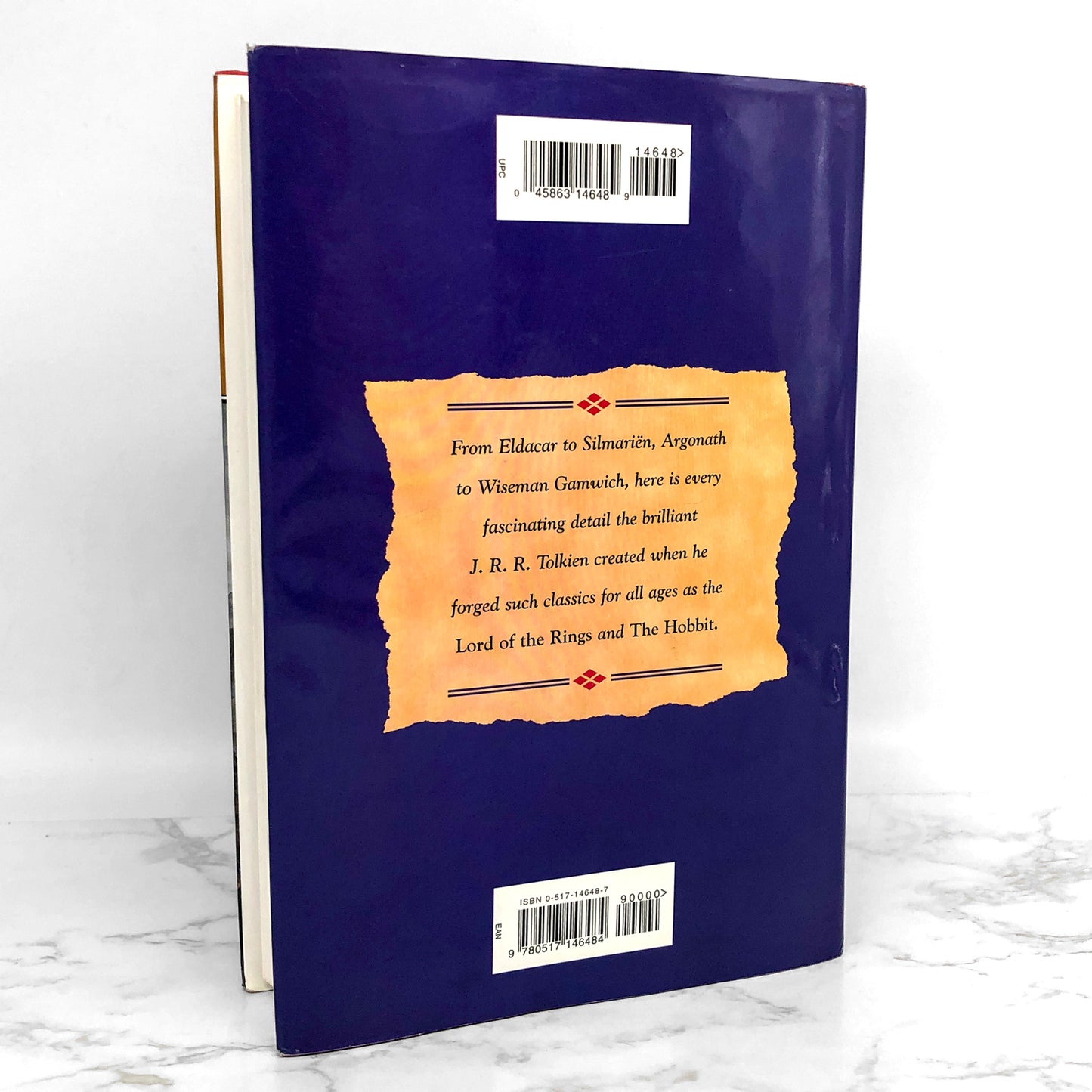 The Tolkien Companion by J.E.A. Tyler [HARDCOVER RE-ISSUE] 2000 • Gramercy Books