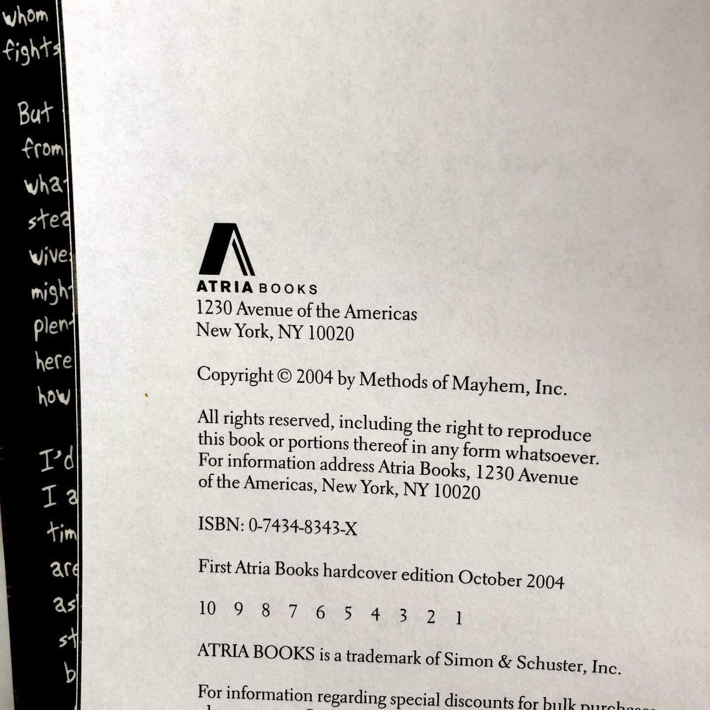 Tommyland by Tommy Lee [FIRST EDITION / FIRST PRINTING] 2004